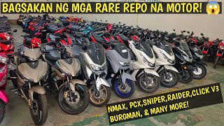 Warehouse ng Secondhand na may Bigating units Nmax V2 Sniper 155 Pcx 160 Raider 150 amp More [upl. by Ztirf619]