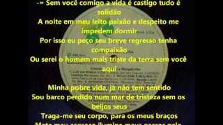 luz da minha vida karaoke mp4 [upl. by Leunamesoj64]