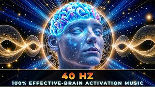 40Hz Binaural Beats Activate Your Genius Alpha Waves Activate 100 Your Mind Power [upl. by Wakefield]