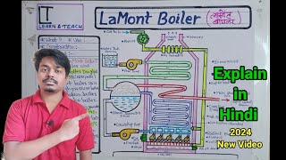 Lamont BoilerDefinitionConstructionWorkingExplain in Hindi 2024 New video [upl. by Llenahc]