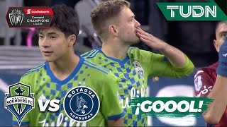 ¡YA ES GOLEADA Rowe anota  Seattle Sounders 00 Motagua  CONCACHAMPIONS  Octavos  TUDN [upl. by Mallis352]