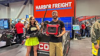 Unveiling all the NEW Harbor Freight Tools At SEMA 2024 [upl. by Eislek279]