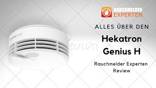 Genius H von Hekatron  Rauchmelder Info [upl. by Eninaj339]