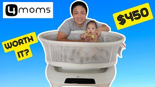 4moms mamaRoo Sleep Bassinet 2022  Review amp Tutorial [upl. by Ayahsal127]