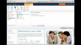 Insert vimeo movie to sharepoint 2010 site [upl. by Coyle952]