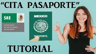 Cita Pasaporte Mexicano por Internet 2019  Actualizado [upl. by Rikki]