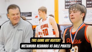 Oklahoma Commit Drops 50 In Front Of Illini Coach Brad Underwood Metamora VS Dale [upl. by Oirotciv]