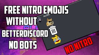 How to use ANY emojis in discord without nitro betterdiscord or any bots [upl. by Deloris]