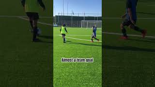 What a save 🤲 teamgoal football footballtiktok voetbal viralvideo training skills soccer [upl. by Mayfield]