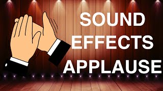 Clapping Sound Effects  Applause  Audience  Crowd Sound Effect [upl. by Trina1]