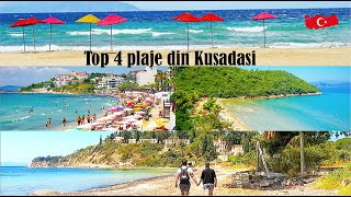 Top 4 cele mai frumoase plaje din Kusadasi [upl. by Esenahs]