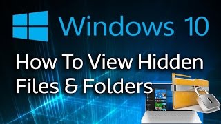 Windows 10 Tutorial  How To View Hidden Files amp Folders Hindi [upl. by Osrock]