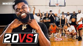 20 HOOPERS VS HEZI GOD FT CRSWHT amp NBA CHAMPION 🔥 [upl. by Hulda]