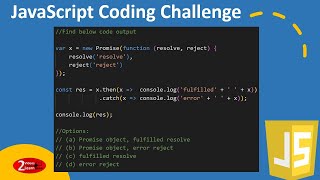 Javascript Coding Challenge  Episode 37 [upl. by Gerda]