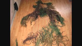 How to make a Ghillie Suit  Modified Stalker Suit [upl. by Lodge273]