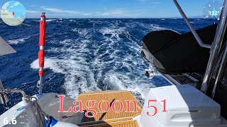 Lagoon 51 Catamaran  Sailing 1000nm France to Croatia amp Review [upl. by Sayce]