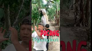 Pocong nyangkut di pohon lucu dramangakak dramakomedilucu [upl. by Missy]