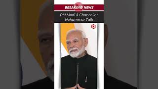 PM Modi and Austrian Chancellor Karl Nehammer Hold DelegationLevel Talks [upl. by Medin27]