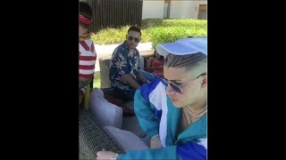 Bad Bunny x J Balvin x Prince Royce x Mark B  Grabando nuevo video musical desde la Republica Domin [upl. by Lisab]