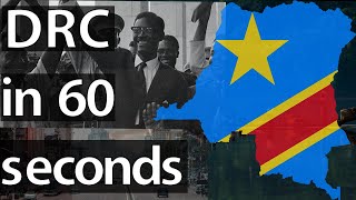 DR Congo in 60 seconds [upl. by Bocoj]