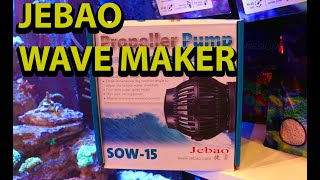 Jebao SOW Wavemaker Review \\ The Best Budget Friendly Power Head [upl. by Lletniuq]