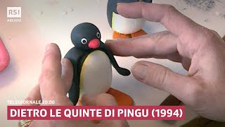 Dietro le quinte di Pingu 1994  Telegiornale 2000  RSI ARCHIVI [upl. by Oiled]