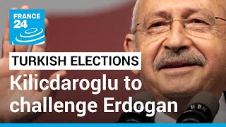 Turkish opposition chooses Kemal Kilicdaroglu to challenge Erdogan in 2023 poll • FRANCE 24 [upl. by Ecirtnuahs169]