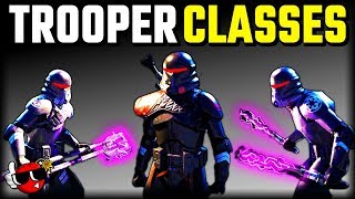 Jedi Fallen Order  All Purge Trooper Classes and Abilities [upl. by Fachan552]