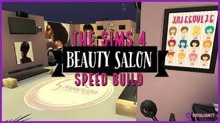 Sims 4 Speed Build Hair Salon [upl. by Jamila]