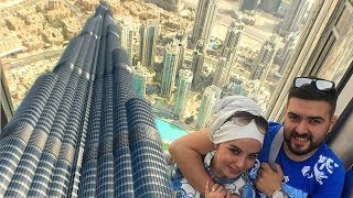 828 Metre  Daha Yükseğe Çıkamazdık  Burj Khalifa Dubai Vlog [upl. by Eigna]