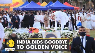 PM Narendra Modi paid tribute to legendary singer Lata Mangeshkar  WION  World English News [upl. by Wood]