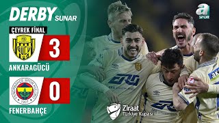 Ankaragücü 30 Fenerbahçe MAÇ ÖZETİ Ziraat Türkiye Kupası Çeyrek Final   27022024 [upl. by Airotal]