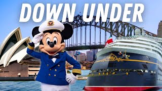 The Disney Wonder Is In AUSTRALIA [upl. by Perrie555]