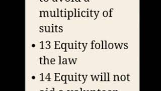 Child Support  To Win Use These Maxims of Equity [upl. by Sheryl399]