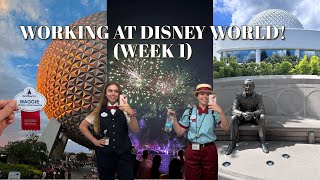 FIRST WEEK in the life of a Disney World Cast Member  Training  EPCOT  CEP 2024  Maggie Mouse [upl. by Dnalevets487]