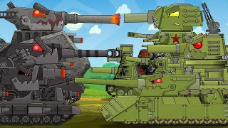 All episodes of Season 9 Siege of the Soviet Fortress  Bonus Ending  Cartoons about tanks [upl. by Bogie]