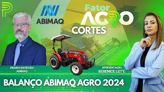 Abimaq prevê retomada de venda de máquinas agrícolas em 2025 [upl. by Airdnala]