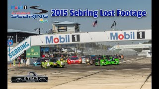 2015 Mobil1 12 Hours of Sebring Lost Footage [upl. by Alleul706]