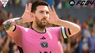 EA FC 24  Inter Miami vs New York City  Major League Soccer 2425  Full Match  PC Gameplay HD [upl. by Atsylac]