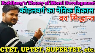 kohlberg theory of moral development CDP For CTET kohlberg ka naitik vikas ka siddhant [upl. by Odlareg]