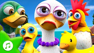 प्यारी बत्तख Aa Gai Mummy Battakh Yaha Par 🦆 Hindi Rhymes For Children  Kids Kingdom Hindi Rhymes [upl. by Francisco]