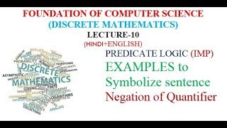 IMPEXAMPLEPREDICATE AND QUANTIFIER amp NEGATION OF QUANTIFIER [upl. by Ahsenid]