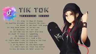 Top Tiktok Hits 2021 🎹 New Tik Tok Songs  Tiktok songs playlist that is actually good [upl. by Regdirb]