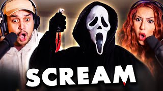 SCREAM 1996 MOVIE REACTION  DID NOT SEE THAT ONE COMING  FIRST TIME WATCHING  REVIEW [upl. by Trovillion]