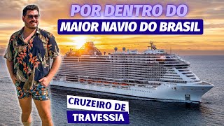 COMO É O CRUZEIRO DE TRAVESSIA ENTRE MIAMI E BRASIL NO NAVIO MSC SEASHORE COM PREÇOS E TOUR COMPLETO [upl. by Franni]