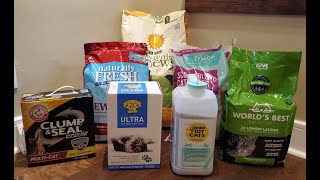 I Tested the Top Brands of Affordable Cat Litter  Here Are Our Top 7 Picks [upl. by Blain]