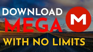 How to Download MEGA Files Without Limits 2023 [upl. by Macegan392]