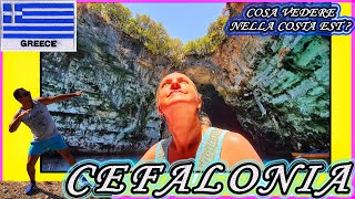 CEFALONIA cosa vedere nella costa Est Vlog Ita Drone Grecia Spiagge Lago Melissani Ep 23 [upl. by Codd279]