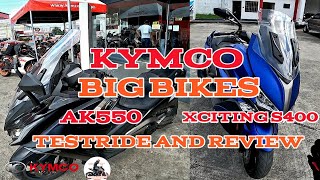 Kymco Xciting s400 and AK550 [upl. by Buxton]