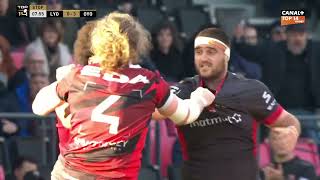 Lyon vs US Oyonnax  202324 France Top 14  Full match Rugby [upl. by Kidder]